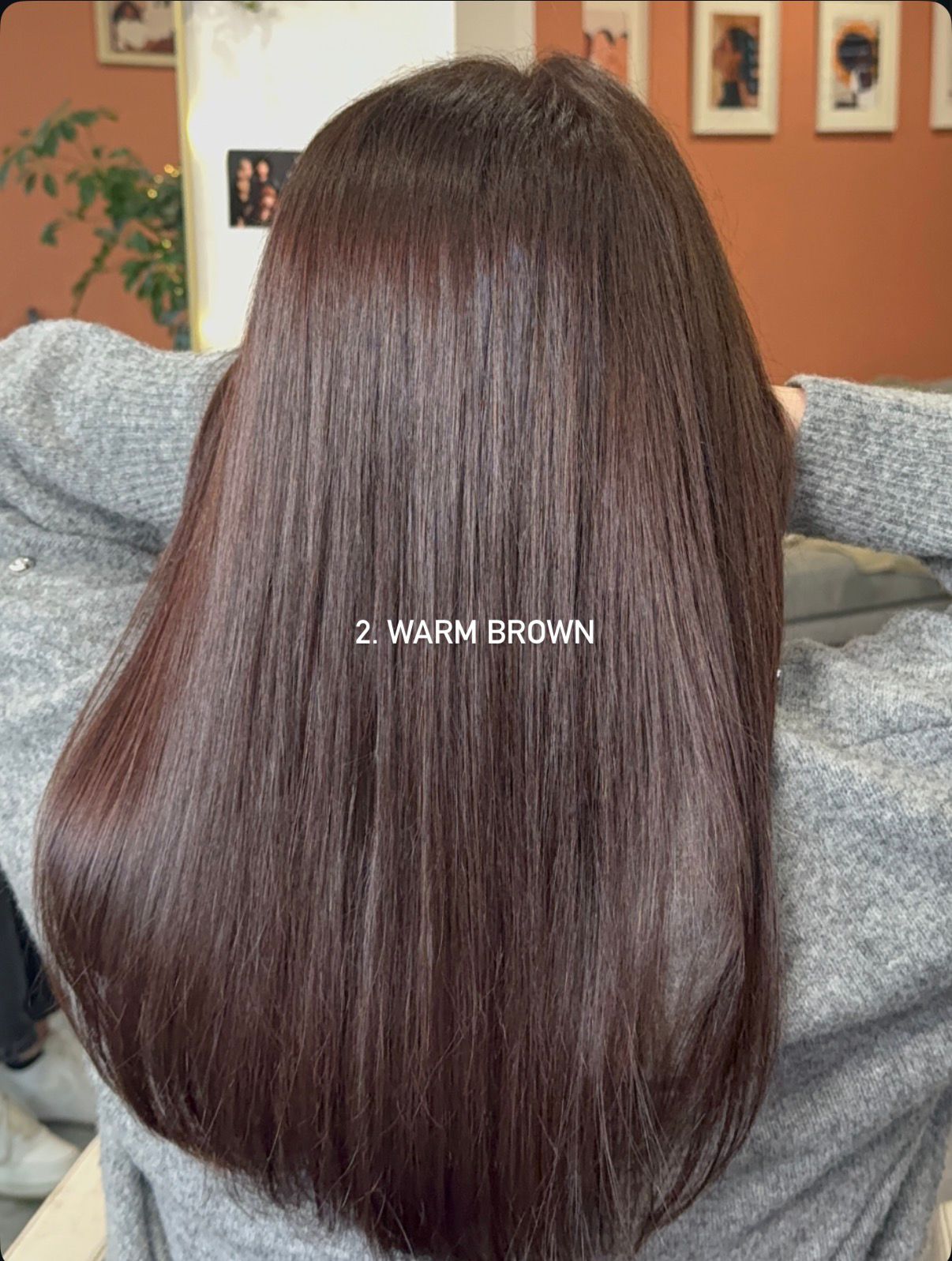 Brushing miroir brun chaud "Warm Brown" - EL SOLÉ